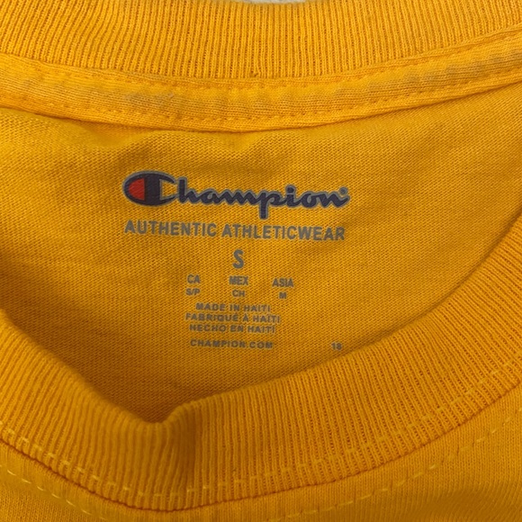 CHAMPION Script Gold T-Shirt from Tilly’s - Picture 4 of 6
